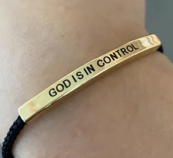 God Is In Control Bracelet, view 3