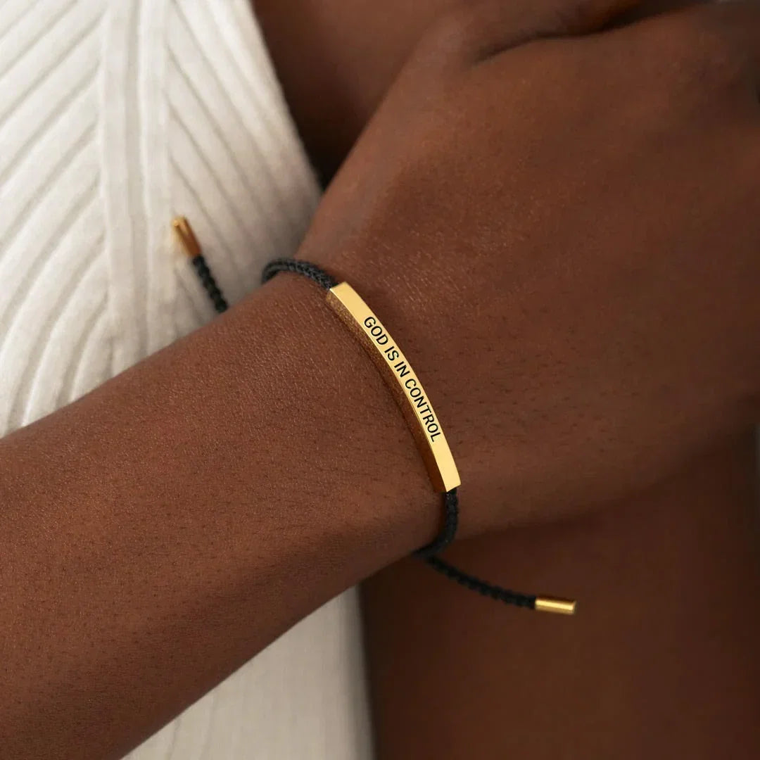 God Is In Control Bracelet, view 2