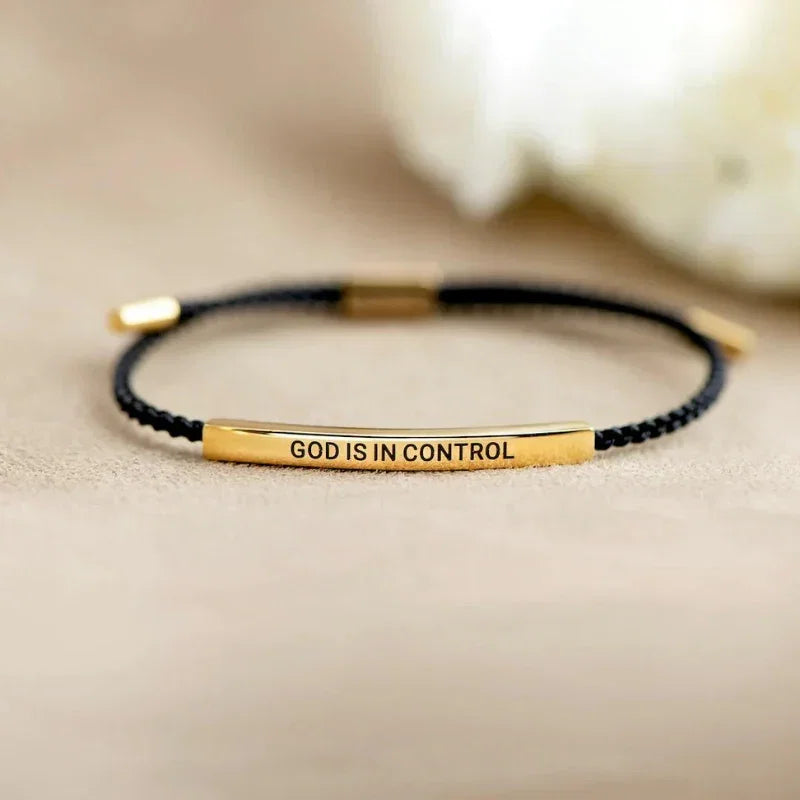 God Is In Control Bracelet, view 4