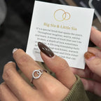 Big Sis & Little Sis Ring, view 4