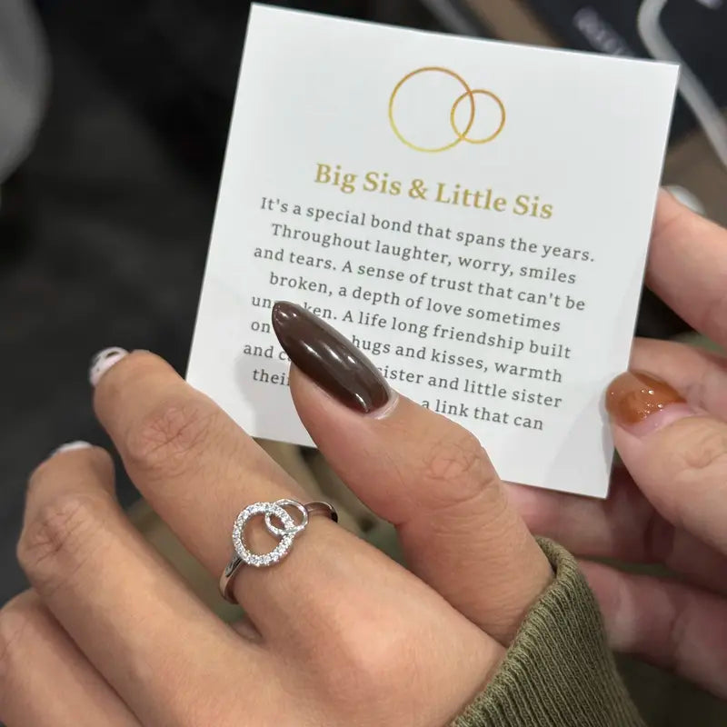 Big Sis & Little Sis Ring, view 4