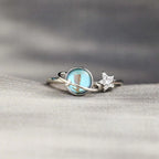 Star and Moon Ring for Daughter, view 8