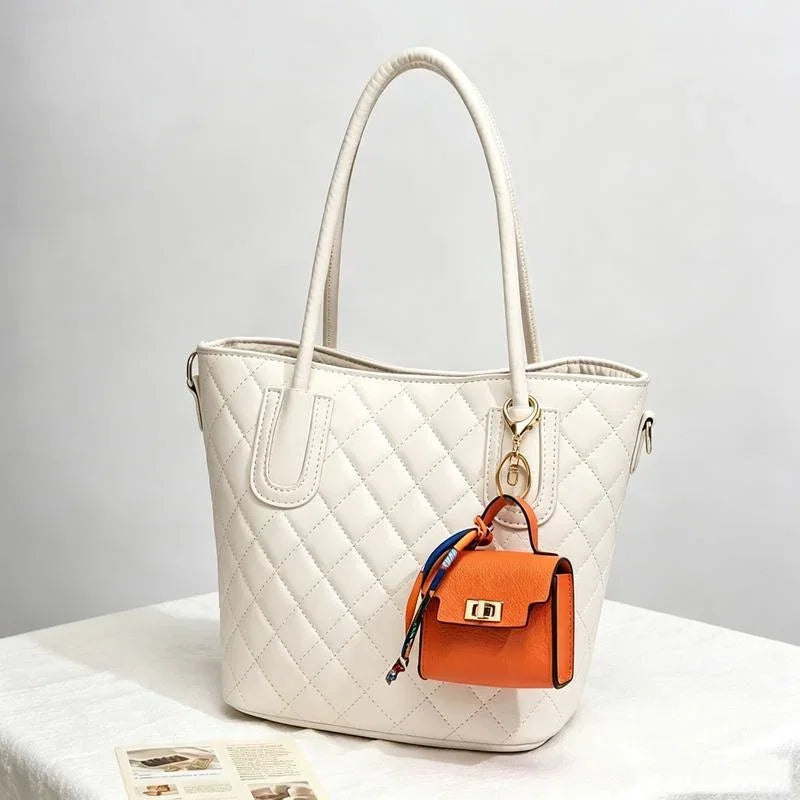 Mini Luxury Bag Keychain Charm, view 3
