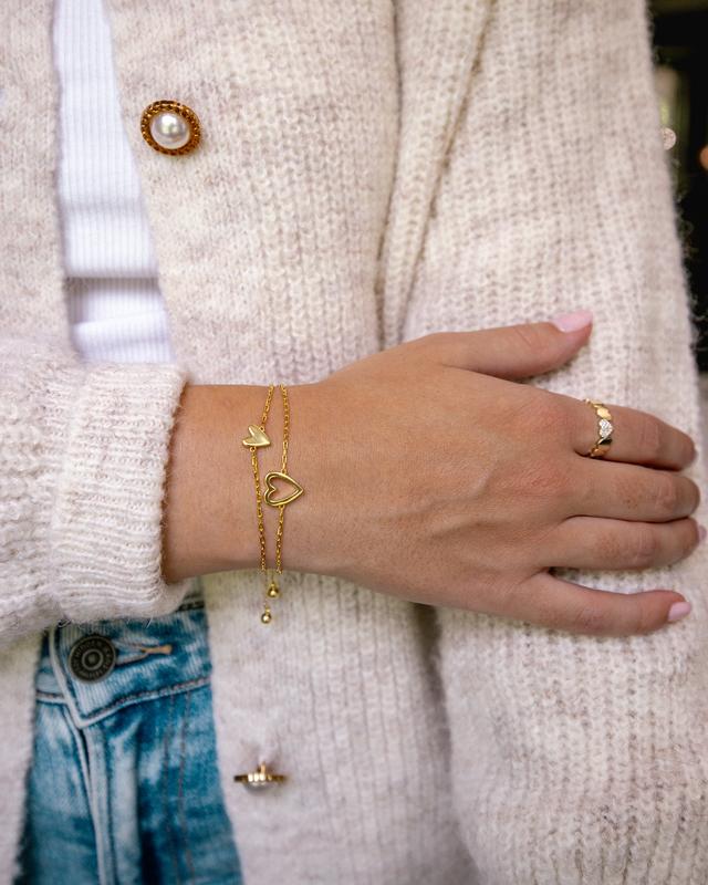 Matching Hearts Bracelet, view 9