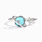 Star and Moon Ring for Daughter, view 4