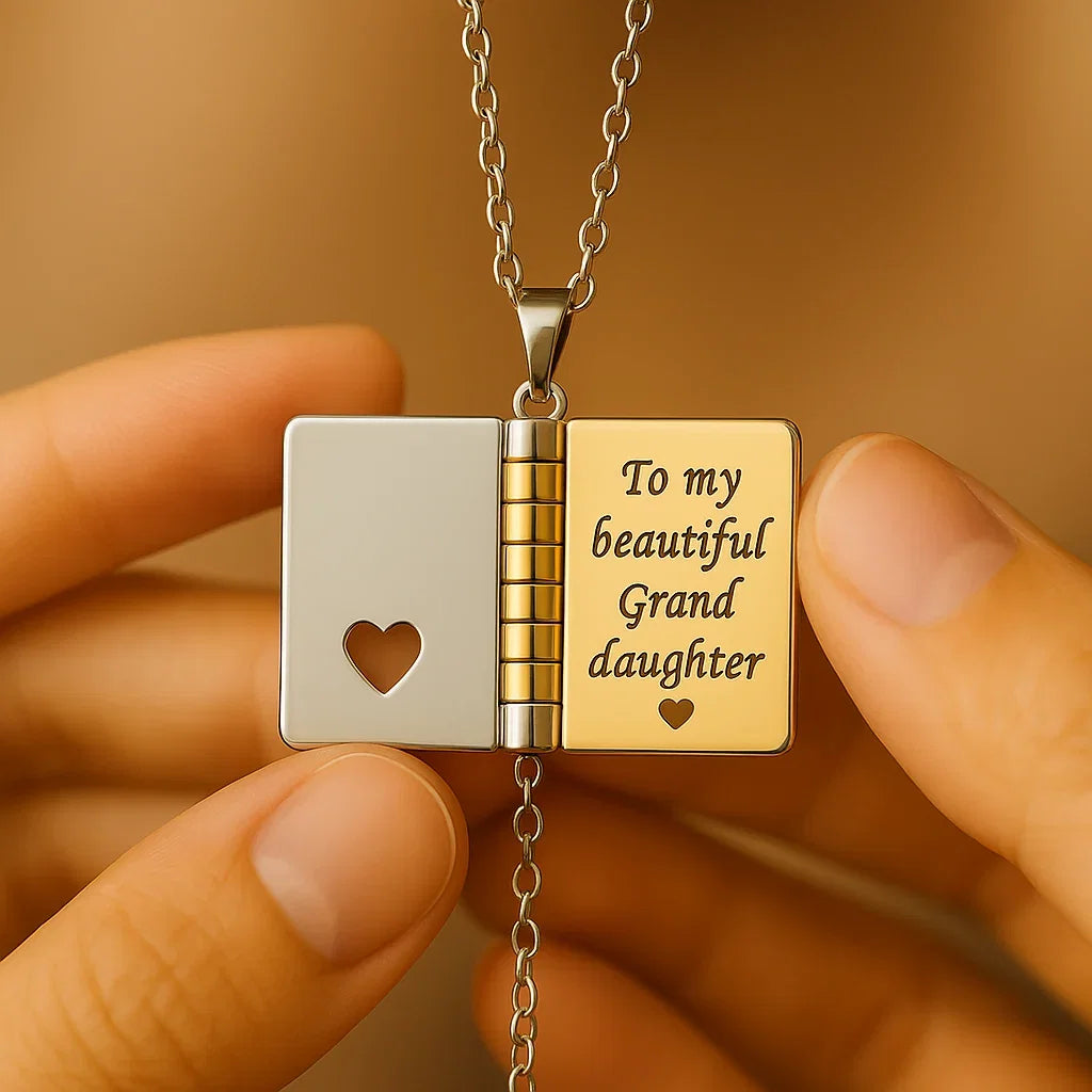 My Little Angel Granddaughter Necklace, view 2