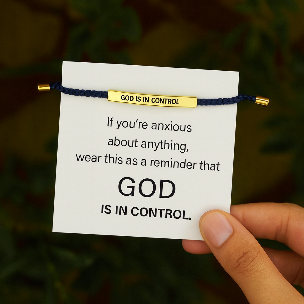 God Is In Control Bracelet, view 12