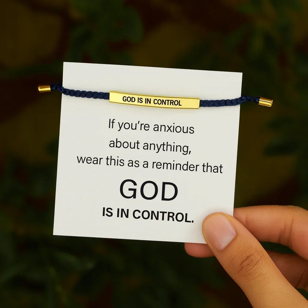 God Is In Control Bracelet, view 8