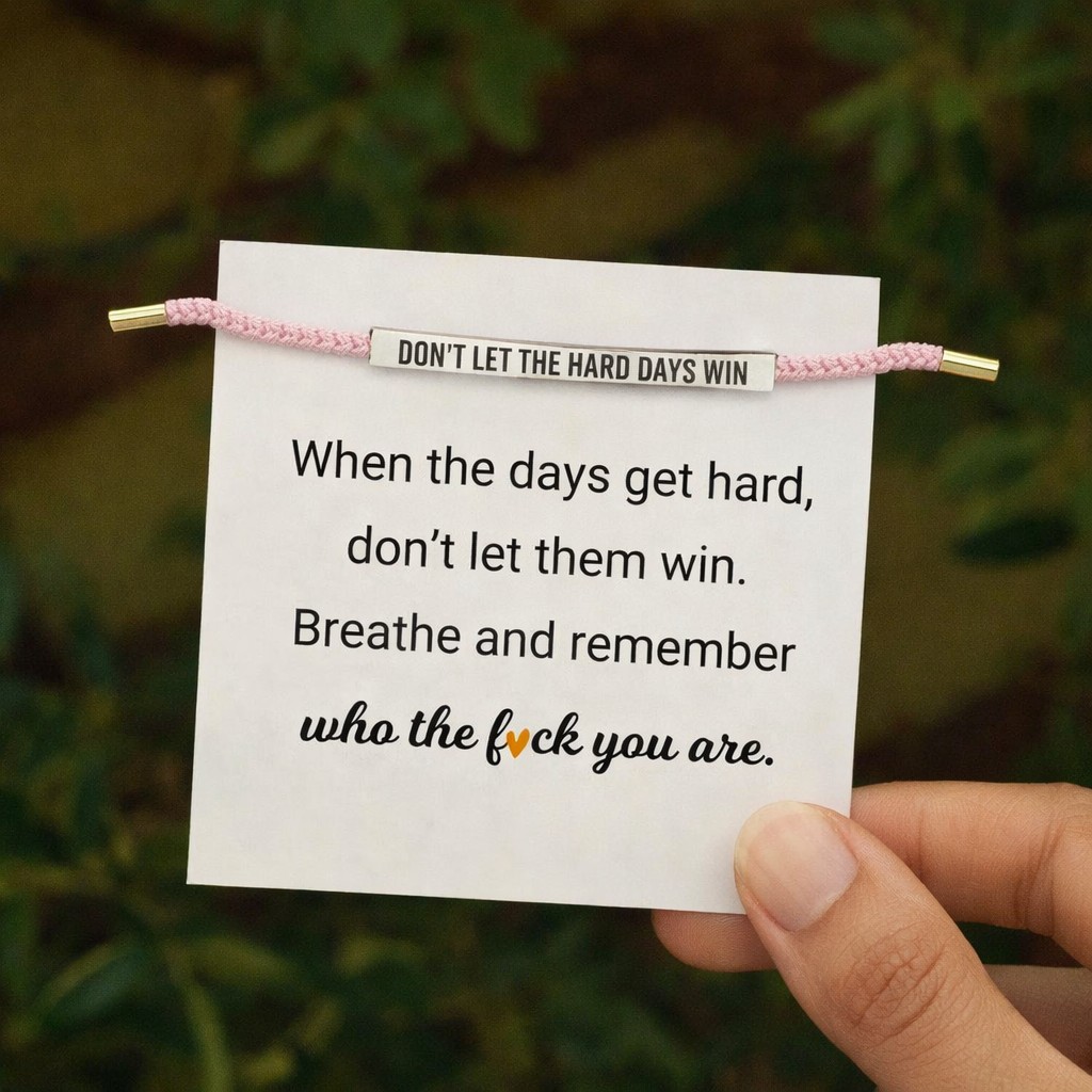 Don't Let The Hard Days Win Bracelet, view 13