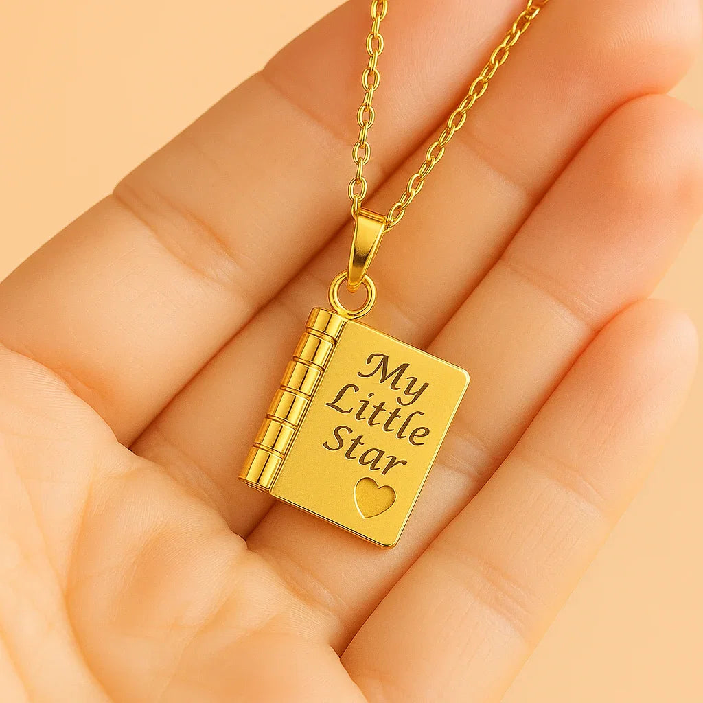 My Little Star Necklace for Daughter, view 3