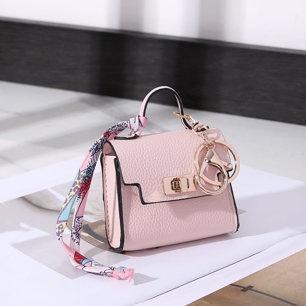 Mini Luxury Bag Keychain Charm, view 25