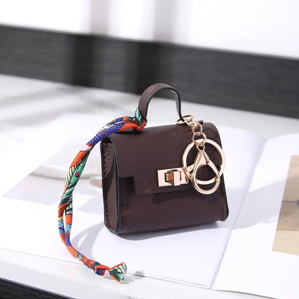 Mini Luxury Bag Keychain Charm, view 10