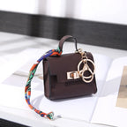 Mini Luxury Bag Keychain Charm, view 10