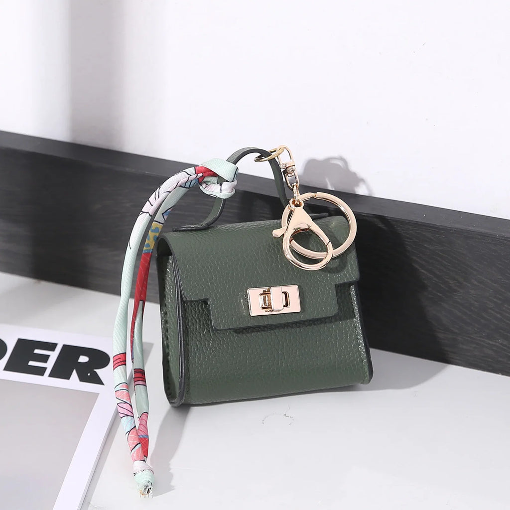 Mini Luxury Bag Keychain Charm, view 9