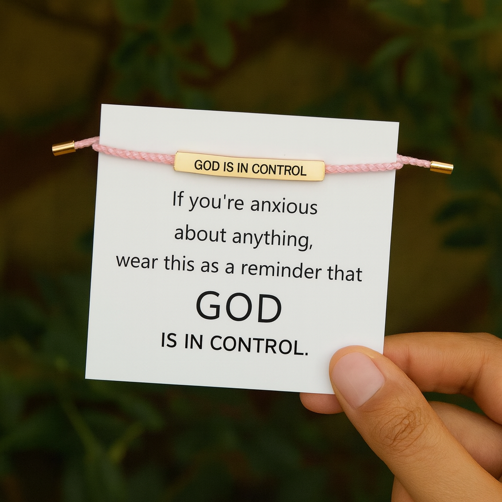 God Is In Control Bracelet, view 10