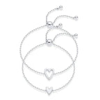 Matching Hearts Bracelet, view 3