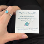 Star and Moon Ring for Daughter, view 9