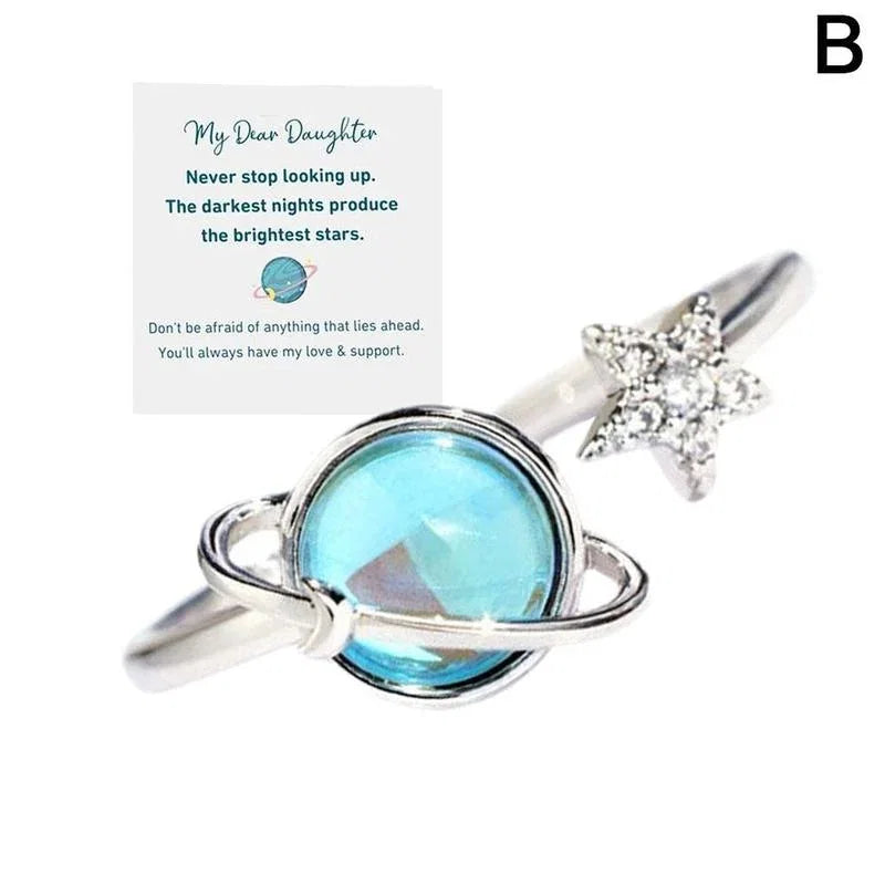 Star and Moon Ring for Daughter, view 3