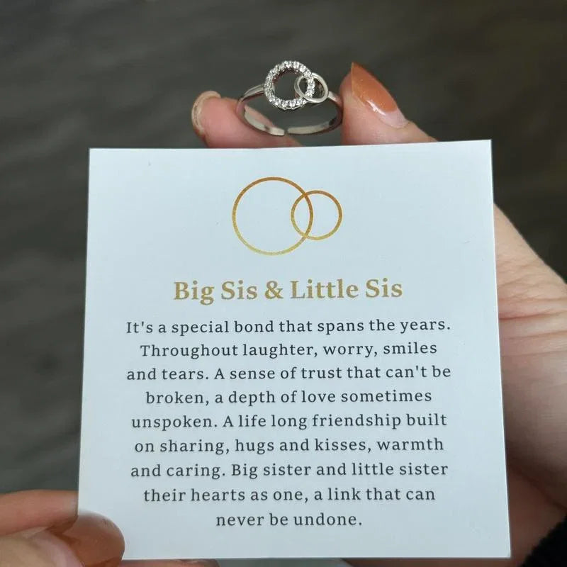 Big Sis & Little Sis Ring, view 5