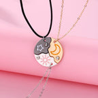 Magnetic Star, Moon & Sun Necklace Set, view 6