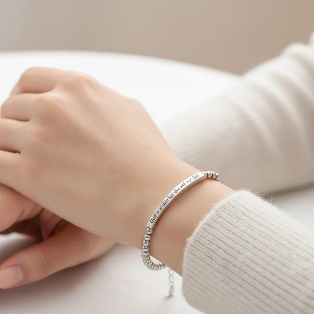 God Is Within Her Bracelet, view 4