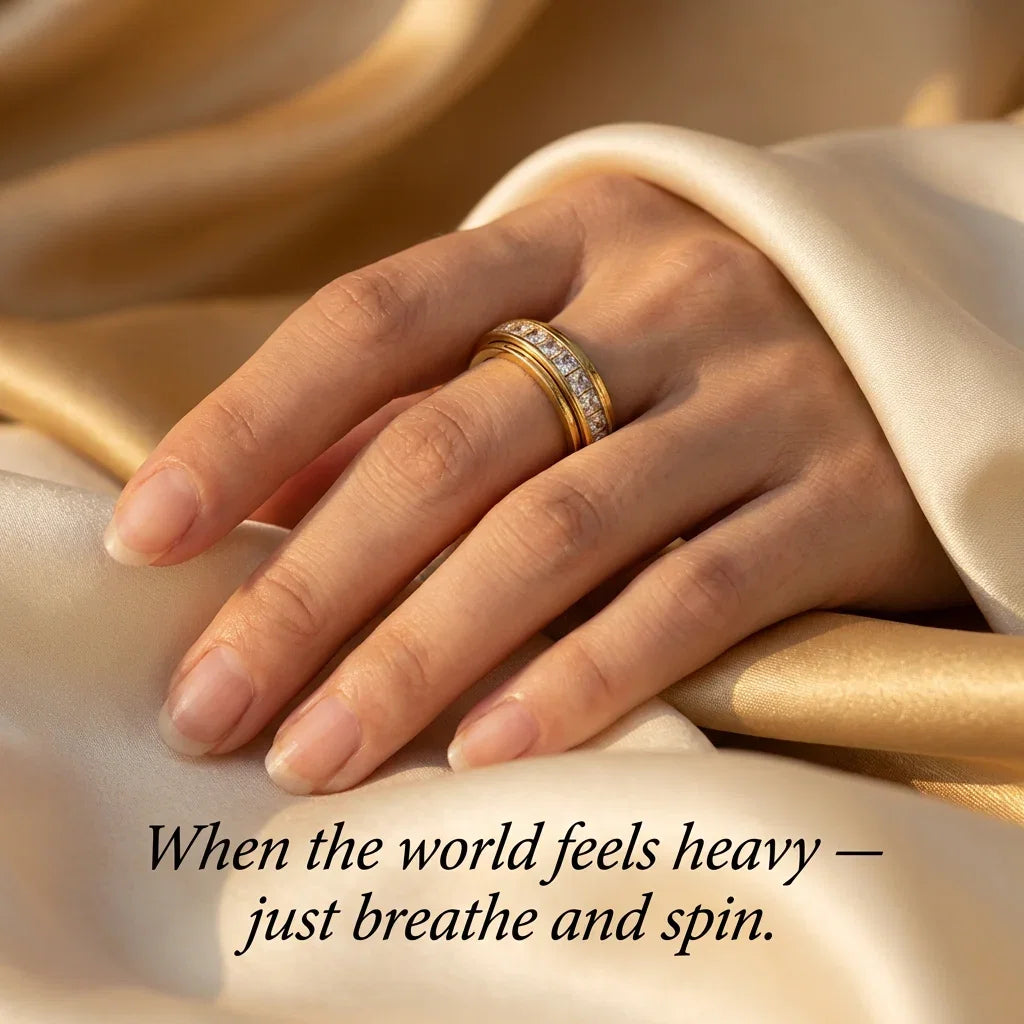 Rotating Anxiety Ring, view 10