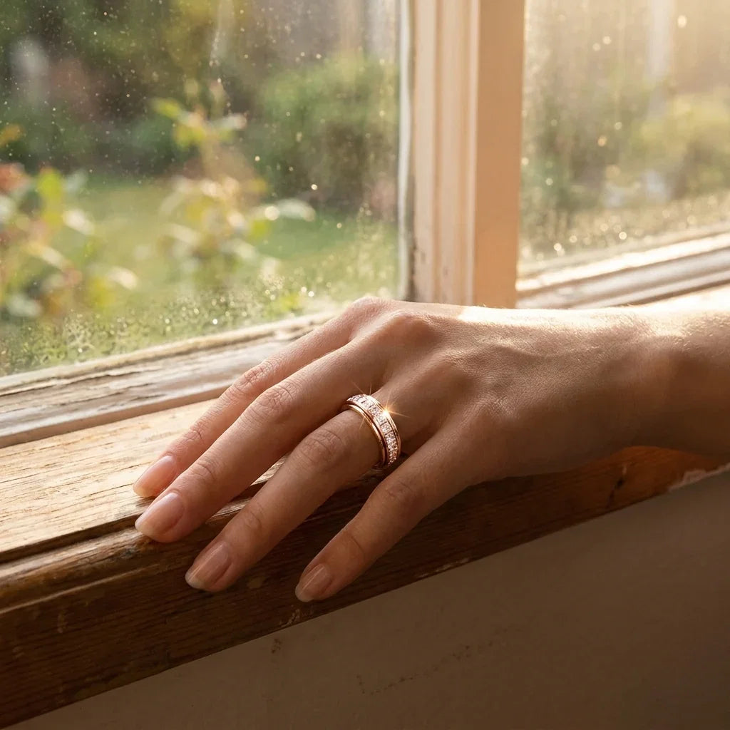 Rotating Anxiety Ring, view 8