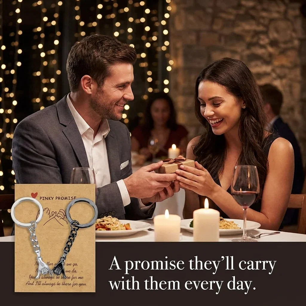 Pinky Promise Keychains, view 5
