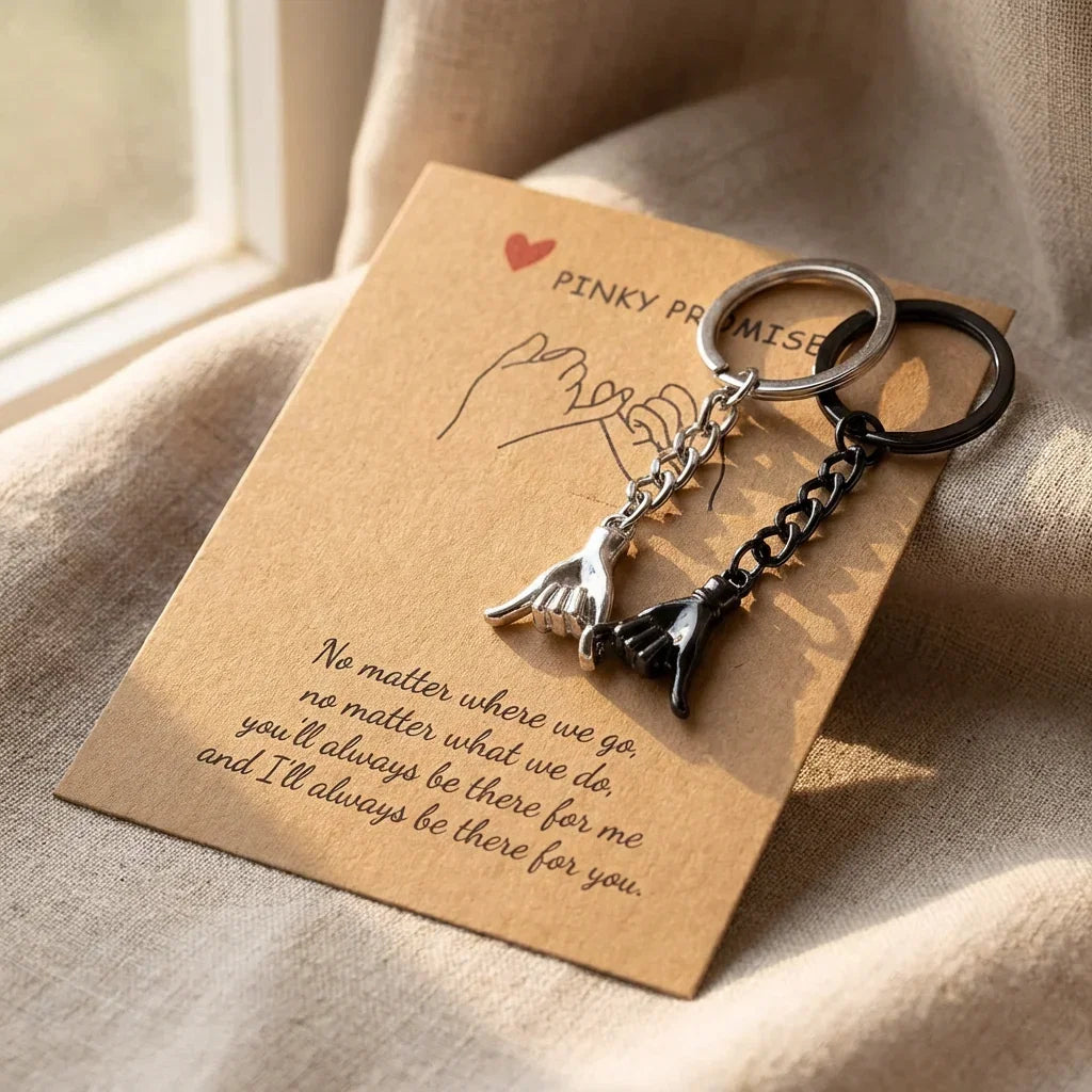 Pinky Promise Keychains, view 3