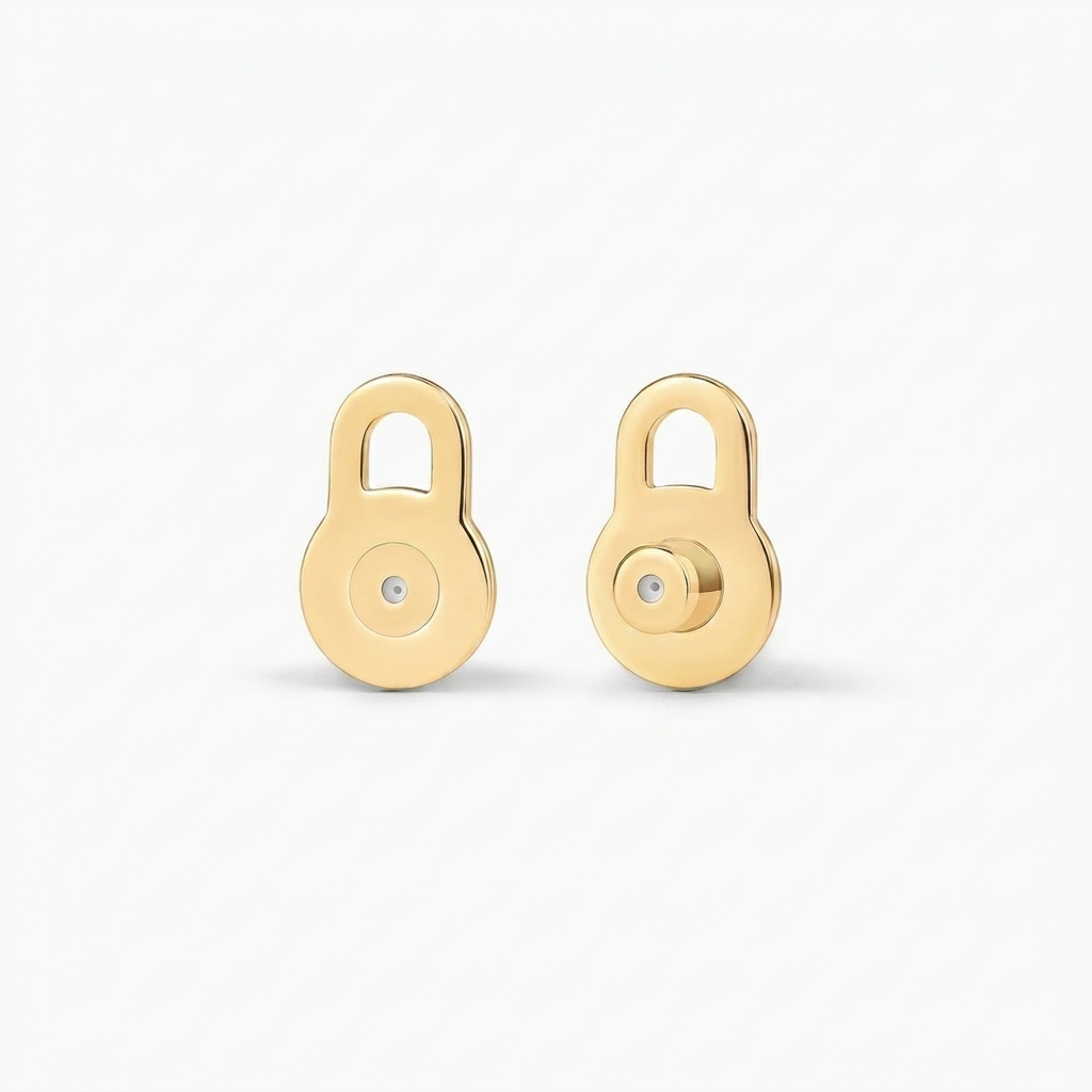 Gold Plated Lobe Lifter Earring Backings, view 7